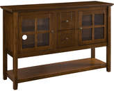 Thumbnail for your product : Hewson Tall Wood Media Console Table Buffet Cabinet