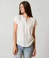 Thumbnail for your product : Lucky Brand Embroidered Henley Top