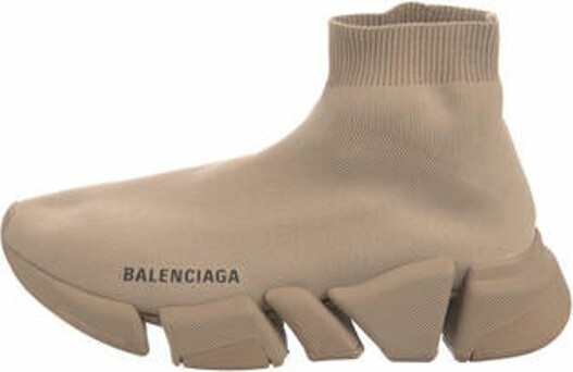 Balenciaga Speed Trainer 2.0 Sock Sneakers - Brown Sneakers, Shoes