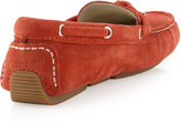 Thumbnail for your product : Patricia Green Stephie Suede Moccasin, Orange