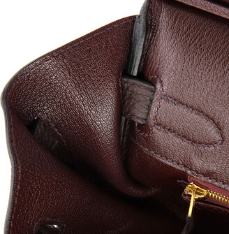 Hermes Birkin Handbag Rouge Sellier Togo with Gold Hardware 30 - ShopStyle  Shoulder Bags