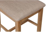 Thumbnail for your product : K Interiors Shelton 120-160 cm Extending Dining Table + 4 Chairs
