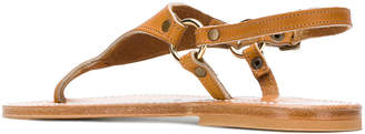 K. Jacques flat sole summer sandals