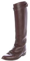 Thumbnail for your product : Hermes Jumping Leather Boots