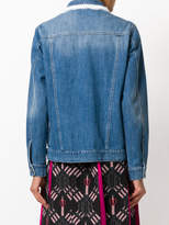 Thumbnail for your product : Simonetta Ravizza embellished collar denim jacket