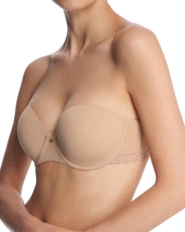 Natori Pure Luxe Strapless Contour Underwire Bra