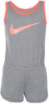 Thumbnail for your product : Nike Younger Girl Stripe Romper Suit - Grey Heather