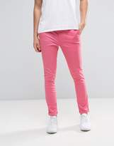Thumbnail for your product : ASOS Super Skinny Chinos In Bright Pink