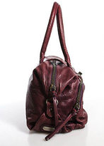 Thumbnail for your product : Botkier Red Leather Twist Lock Front Medium Bianca Satchel Handbag