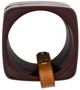 Thumbnail for your product : Louis Vuitton Set of Three Resin Square Bangles