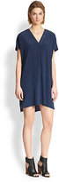Thumbnail for your product : Vince V-Neck Silk Dress