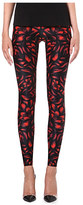 Thumbnail for your product : Alexander McQueen Floral-print leggings