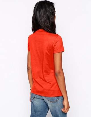 Sportmax Code T-Shirt with Embellished Neckline