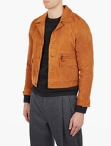 Thumbnail for your product : Cmmn Swdn Cognac Suede Chuck Jacket