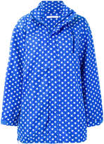 Givenchy star print zipped raincoat