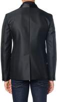 Thumbnail for your product : DSQUARED2 Black All Over Circular Woven Pattern Jacket