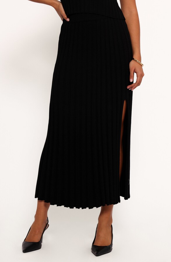 Petal & Pup Carson Knit Midi Skirt