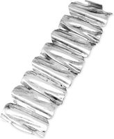Thumbnail for your product : Robert Lee Morris Soho Silver-Tone Sculptural Wide Bracelet