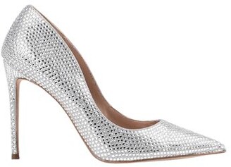 steve madden silver pumps