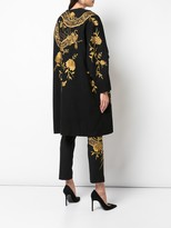 Thumbnail for your product : Josie Natori Embroidered Dragon Coat