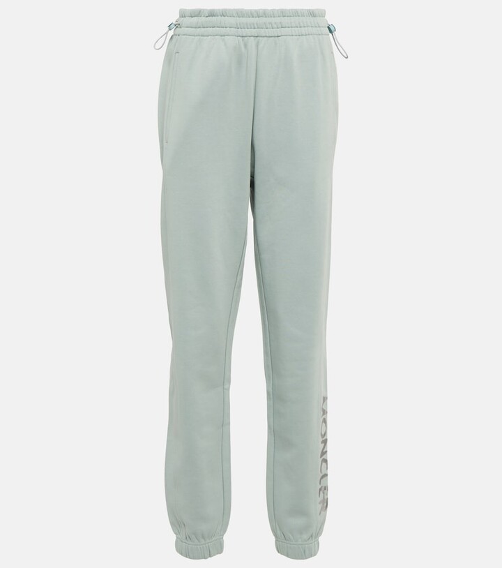 Moncler Cotton-blend jersey sweatpants