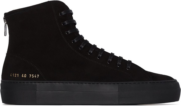 womens wide high top sneakers