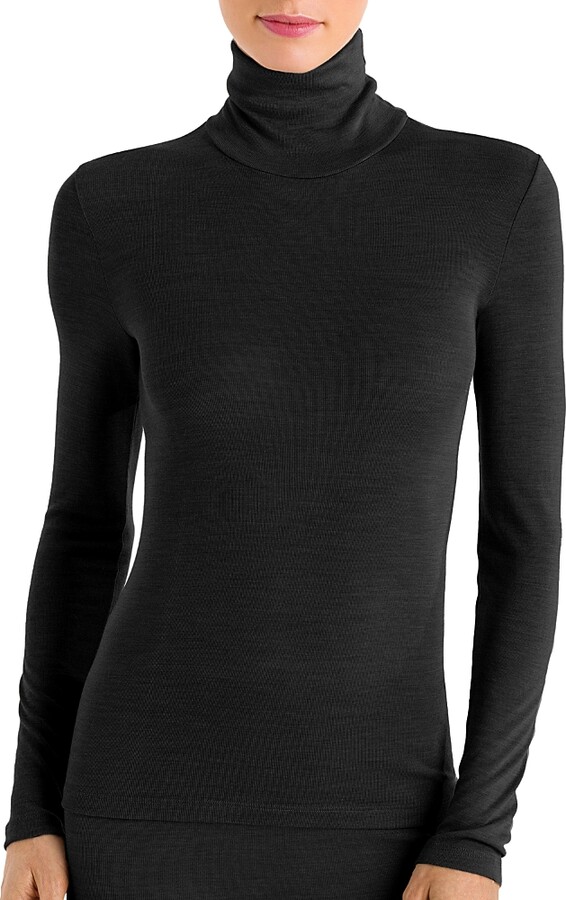 Hanro Woolen Silk Turtleneck
