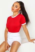Thumbnail for your product : boohoo Ringer T-Shirt