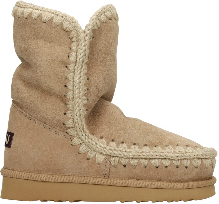 camel booties with heel