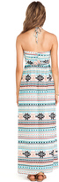 Thumbnail for your product : T-Bags 2073 T-Bags LosAngeles Strapless Maxi Dress