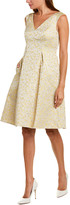 Thumbnail for your product : Adrianna Papell Jacquard A-Line Dress