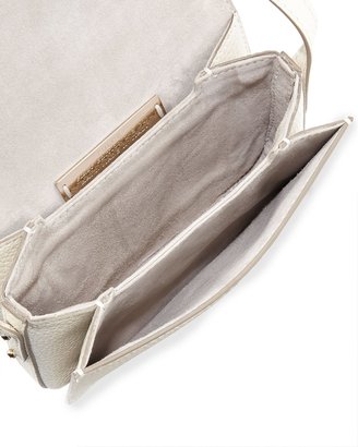 VBH Pulce Leather Crossbody Bag, White Multi