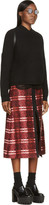 Thumbnail for your product : Mother of Pearl Red High-Vent Marlow Skirt