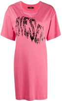 Thumbnail for your product : Diesel logo T-shirt dress