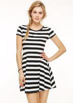 Thumbnail for your product : Delia's Stripe Twist-Back Bow Dress