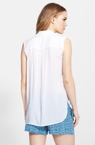 Thumbnail for your product : Vince Sleeveless Button Front Shirt