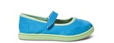 Thumbnail for your product : Toms Neon Blue Canvas Tiny Mary Janes