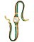 Thumbnail for your product : Of the Moment Sara Designs Studded Green Leather Wrap Watch, 33mm