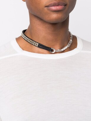 Rick Owens Silver Signature Chain Necklace – BlackSkinny