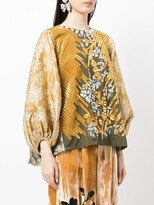 Thumbnail for your product : Biyan Bead-Embellished Puff-Sleeve Blouse