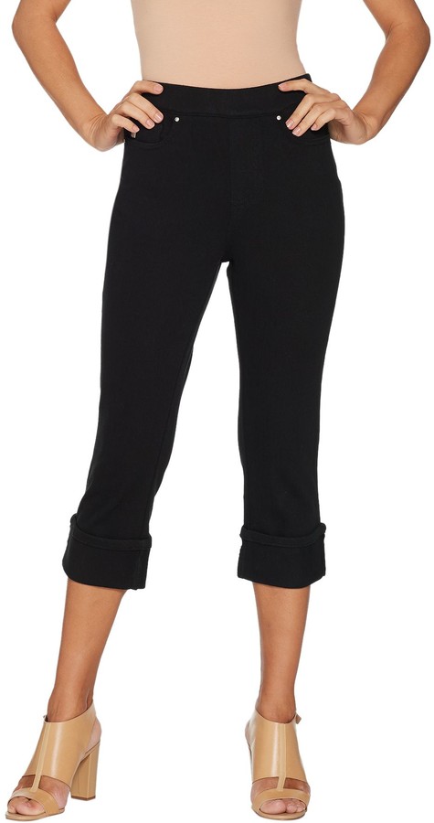 pull on cuffed jeans