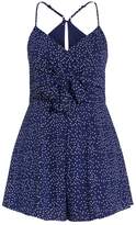 Thumbnail for your product : City Chic Citychic Navy Spot Playsuit - navy