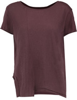 Thumbnail for your product : RtA Johnny Asymmetric Cotton And Cashmere-Blend T-Shirt