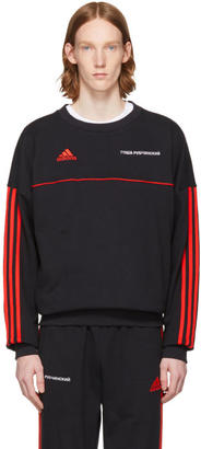 Gosha Rubchinskiy Black adidas Originals Edition Logo Sweatshirt