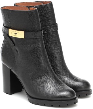 Tory Burch Lila leather ankle boots