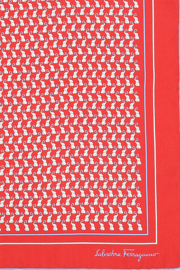 ferragamo pocket square