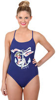 Thumbnail for your product : Betsey Johnson Catch Of The Day One-Piece