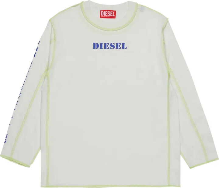 Diesel Kids logo-print T-shirt