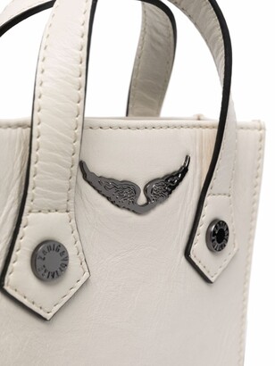 Zadig & Voltaire Sunny patent leather phone pouch