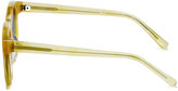 Thumbnail for your product : Elizabeth and James Foster Round Acetate Sunglasses, Yellow